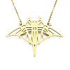201 Stainless Steel Pendant Necklaces NJEW-T009-JN071-2-40-1