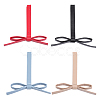 4Pcs 4 Colors PU Leather Ornament Accessories DIY-CA0005-50-1
