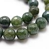 Natural Moss Agate Beads Strands G-D840-25-10mm-3