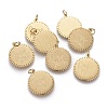 Ion Plating(IP) 304 Stainless Steel Pendants STAS-I164-009G-1
