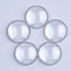 Transparent Glass Cabochons GGLA-S036-01-1