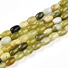 Natural Xiuyan Jade Beads Strands G-N346-02A-11-2