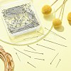 200Pcs 4 Styles 304 Stainless Steel Ball Head Pins for Craft Jewelry Making STAS-YW0001-71-4