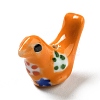 Handmade Printed Porcelain Beads PORC-F005-04G-2
