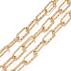 Ion Plating(IP) 304 Stainless Steel Paperclip Chains CHS-A007-01G-3