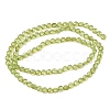 Natural Peridot Beads Strands GG-CBA9631-D03-01-4