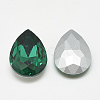 Pointed Back Glass Rhinestone Cabochons RGLA-T081-7x10mm-15-2