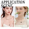 100Pcs Light Gold Plated Alloy Enamel Pendants ENAM-AR0001-75-5