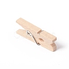 Natural Wooden Craft Pegs Clips WOOD-E010-02E-2
