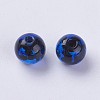 Handmade Silver Foil Lampwork Beads LAMP-J089-Q07-2