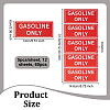 12Sheets Waterproof PVC Warning Sign Stickers DIY-OC0014-63B-2