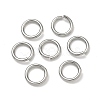 Tarnish Resistant 304 Stainless Steel Open Jump Rings STAS-R065-43-1