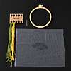 DIY Transparent Fabric Embroidery Kits DIY-K032-79C-2