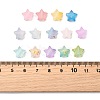200Pcs Frosted Acrylic Charms OACR-FP0001-25-3