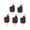 Opaque Resin Pendants CRES-TAC0013-006P-3