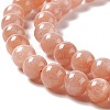 Natural Sunstone Beads Strands G-A205-28C-3