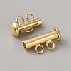 Brass Slide Lock Clasps KK-WH20007-22A-2