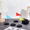 Plastic Mini Flag Stands FIND-WH0139-921A-4