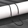 2MM 304 Stainless Steel Square Snake Chain Necklaces for Women NJEW-B131-01A-EB-1