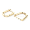 Brass Huggie Hoop Earrings EJEW-P189-01-3