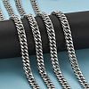 Tarnish Resistant 201 Stainless Steel Double Link Chains CHS-A003E-2.0mm-2
