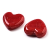 Heart Handmade Lampwork Beads LAMP-U003-01I-2