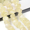Natural Lemon Quartz(Heated) Beads Strands G-N347-18A-04-1
