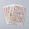 Postage Stamp Shape DIY Paper Label Paster Picture Stickers AJEW-L058-50-1