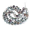 Electroplate Glass Beads Strands EGLA-T021-21H-2