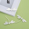 Brass Dragonfly Pendants KK-BB11606-6