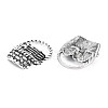Tibetan Style Alloy Pendants PALLOY-T075-137AS-RS-3