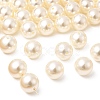ABS Plastic Imitation Pearl Round Beads X-SACR-S074-20mm-A41-1