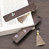 Wood Bookmark Strips AJEW-FH0003-29-4