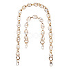 2Pcs 2 Style Resin Bag Handles DIY-GN0001-02A-1