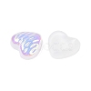 UV Plating Acrylic Cabochons OACR-H121-02A-2