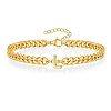 Letter 304 Stainless Steel Link Bracelets FS-WG7830E-11-1