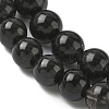 Natural Ice Obsidian Beads Strands G-P590-A01-6mm-03-4