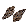 Walnut Wood Pendants WOOD-A025-01A-2