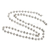Handmade Rondelle Glass Beads Chains for Necklaces Bracelets Making AJEW-JB00120-06-1