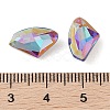 Glass Rhinestone Cabochons RGLA-L029-11B-BBLA-3