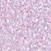 FGB Inside Colours Transparent Glass Seed Beads SEED-T009-01F-2