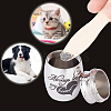 2Pcs 2 Style 316 Stainless Steel Pet Cinerary Casket AJEW-CN0001-20A-5