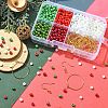 DIY Christmas Theme Earring Making Kit DIY-YW0007-41-5
