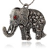 Tibetan Style Alloy Rhinestone Big Pendants ALRI-L048-29AS-1