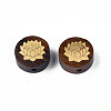 Natural Wood Undyed Beads WOOD-N013-019-2