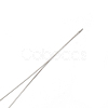 Iron Big Eye Beading Needles TOOL-N006-03-4