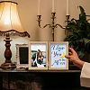 Word I Love You To The Moon Wood Picture Frames Box AJEW-FG0004-02C-6