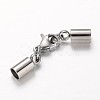 Tarnish Resistant 304 Stainless Steel Tube Cord Ends STAS-I045-50-1