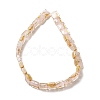 Handmade Gold Foil and Silver Foil Lampwork Beads FOIL-C001-01B-07-2