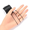 30M Nylon Satin Rattail Cords NWIR-YW0001-04-02-5